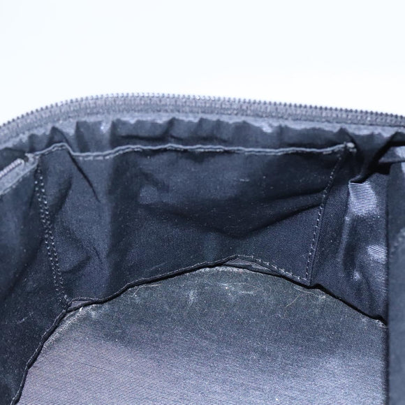 Burberrys Nova Check Vanity Cosmetic Pouch Canvas Beige Gold Auth SW019