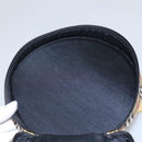 Burberrys Nova Check Vanity Cosmetic Pouch Canvas Beige Gold Auth SW019-20