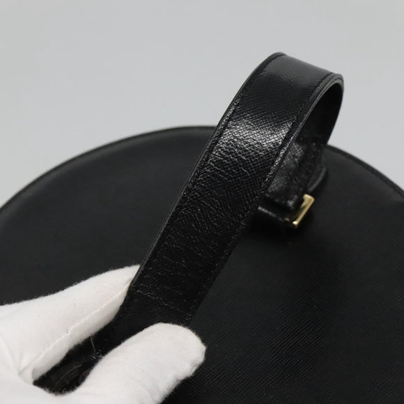 Burberrys Nova Check Vanity Cosmetic Pouch Canvas Beige Gold Auth SW019