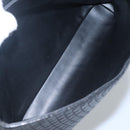 BALLY Quilted Hand Bag Leather Black Auth SW022-11