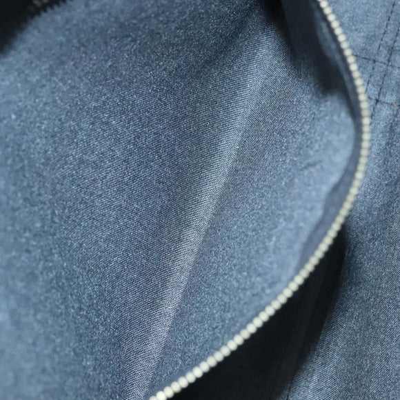 MCM Vicetos Logogram Shoulder Bag PVC Black Auth SW023