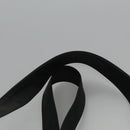 MCM Vicetos Logogram Shoulder Bag PVC Black Auth SW023-8