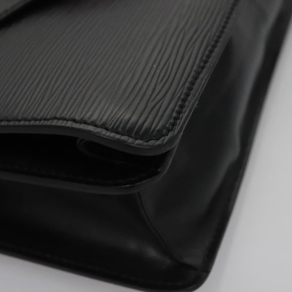 LOUIS VUITTON Epi Free Run Bicolor Shoulder Bag Red Black M52417 LV Auth SW055