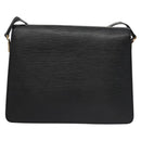 LOUIS VUITTON Epi Free Run Bicolor Shoulder Bag Red Black M52417 LV Auth SW055-3