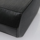 LOUIS VUITTON Epi Sac Saw Shoulder Bag 2way Black M80161 LV Auth SW056-15