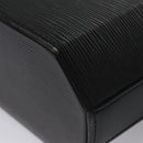 LOUIS VUITTON Epi Sac Saw Shoulder Bag 2way Black M80161 LV Auth SW056-16