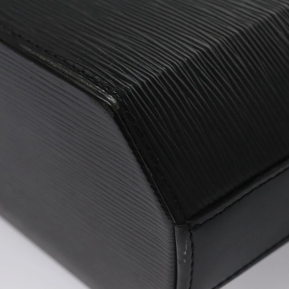 LOUIS VUITTON Epi Sac Saw Shoulder Bag 2way Black M80161 LV Auth SW056