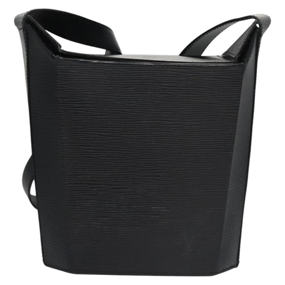 LOUIS VUITTON Epi Sac Saw Shoulder Bag 2way Black M80161 LV Auth SW056