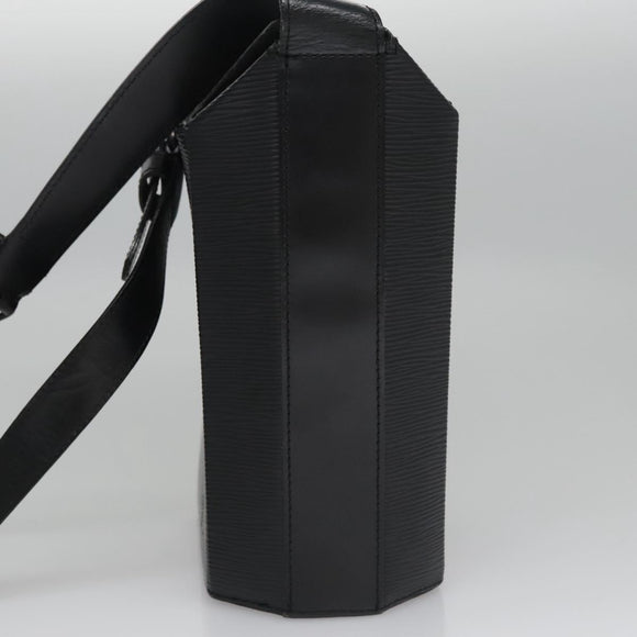LOUIS VUITTON Epi Sac Saw Shoulder Bag 2way Black M80161 LV Auth SW056
