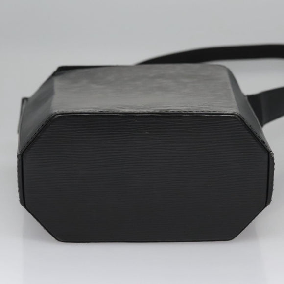 LOUIS VUITTON Epi Sac Saw Shoulder Bag 2way Black M80161 LV Auth SW056