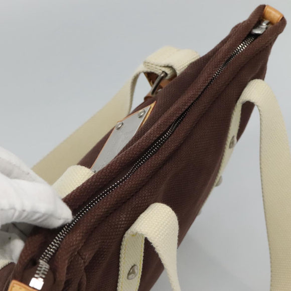 LOUIS VUITTON Cabas MM Antigua Tote Bag Brown M80663 LV Auth SW062