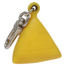 LOUIS VUITTON Charm metal Yellow LV Auth SW064-1