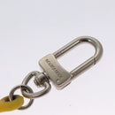 LOUIS VUITTON Charm metal Yellow LV Auth SW064-10