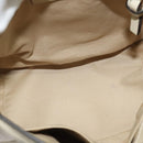 Chloe Fay Backpack Suede Leather Beige Gold Auth SW1000-17