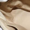 Chloe Fay Backpack Suede Leather Beige Gold Auth SW1000-19