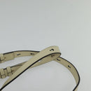 Chloe Fay Backpack Suede Leather Beige Gold Auth SW1000-8