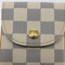 LOUIS VUITTON Damier Azur Etui Telephonne MM Cell Phone Case N60026 Auth SW1002V-18