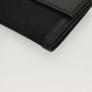 FENDI Zucca Canvas Long Wallet Black Auth SW1005-16