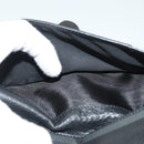 FENDI Zucca Canvas Long Wallet Black Auth SW1005-18