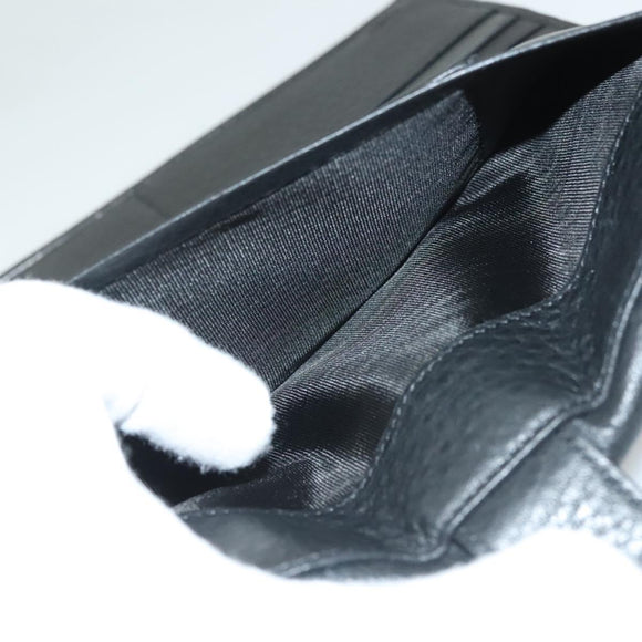 FENDI Zucca Canvas Long Wallet Black Auth SW1005