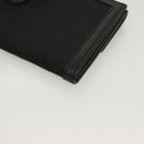 FENDI Zucca Canvas Long Wallet Black Auth SW1005-14