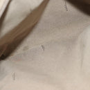 FENDI Zucchino Canvas Tote Bag Brown Gold Auth SW1006-21