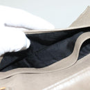 BALENCIAGA Wallet Giant Shoulder Bag Leather Beige 253055 Auth SW1009-20