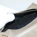 BALENCIAGA Wallet Giant Shoulder Bag Leather Beige 253055 Auth SW1009-21