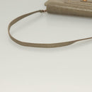 BALENCIAGA Wallet Giant Shoulder Bag Leather Beige 253055 Auth SW1009-7