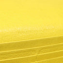 BALENCIAGA Long Wallet Leather Yellow 233599 Auth SW1010-18