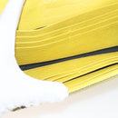 BALENCIAGA Long Wallet Leather Yellow 233599 Auth SW1010-9