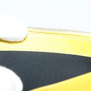 BALENCIAGA Long Wallet Leather Yellow 233599 Auth SW1010-12