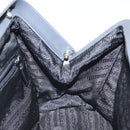 PRADA Hand Bag Leather Gray Auth SW1011-18