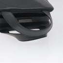 PRADA Hand Bag Leather Gray Auth SW1011-7