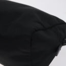PRADA Pouch Nylon Black Auth SW1012-15