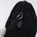 PRADA Pouch Nylon Black Auth SW1012-8