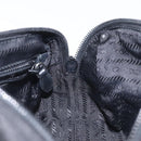PRADA Pouch Nylon Black Auth SW1012-18