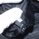 PRADA Pouch Nylon Black Auth SW1012-12