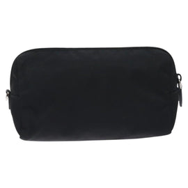 PRADA Pouch Nylon Black Auth SW1012 - 0