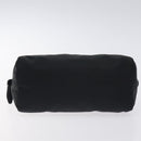PRADA Pouch Nylon Black Auth SW1012-6