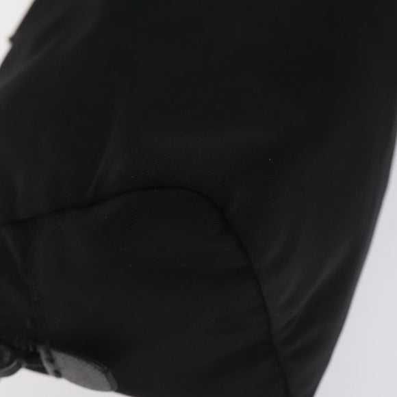 PRADA Pouch Nylon Black Auth SW1012