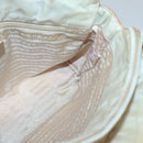 PRADA Chain Shoulder Bag Nylon Beige Gold Auth SW1015-18