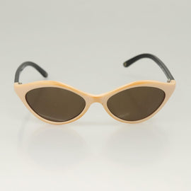 CHANEL Sunglasses plastic Beige CC Auth SW1020 - 0