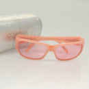 CHANEL Sunglasses plastic Pink CC Auth SW1021-11