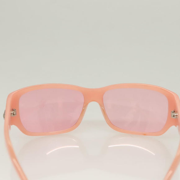 CHANEL Sunglasses plastic Pink CC Auth SW1021