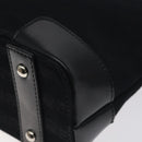 BALENCIAGA Hand Bag Canvas Black Auth SW1025-8