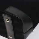 BALENCIAGA Hand Bag Canvas Black Auth SW1025-16