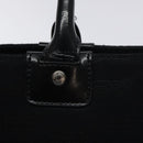 BALENCIAGA Hand Bag Canvas Black Auth SW1025-9