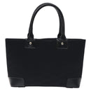 BALENCIAGA Hand Bag Canvas Black Auth SW1025-13