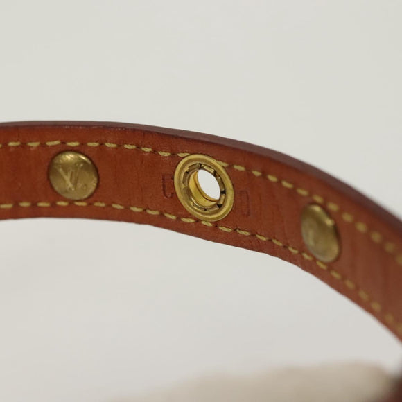 LOUIS VUITTON Monogram Corie Baxter PM/Less Baxter Dog Leash M69083 Auth SW1032